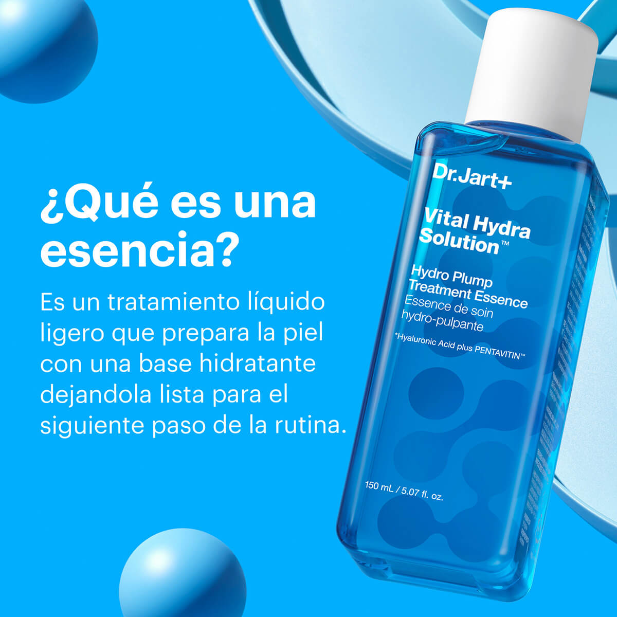 VITAL HYDRA SOLUTION™ HYDRO PLUMP TREATMENT ESSENCE (ESENCIA LÍQUIDA CON ÁCIDO HIALURÓNICO)